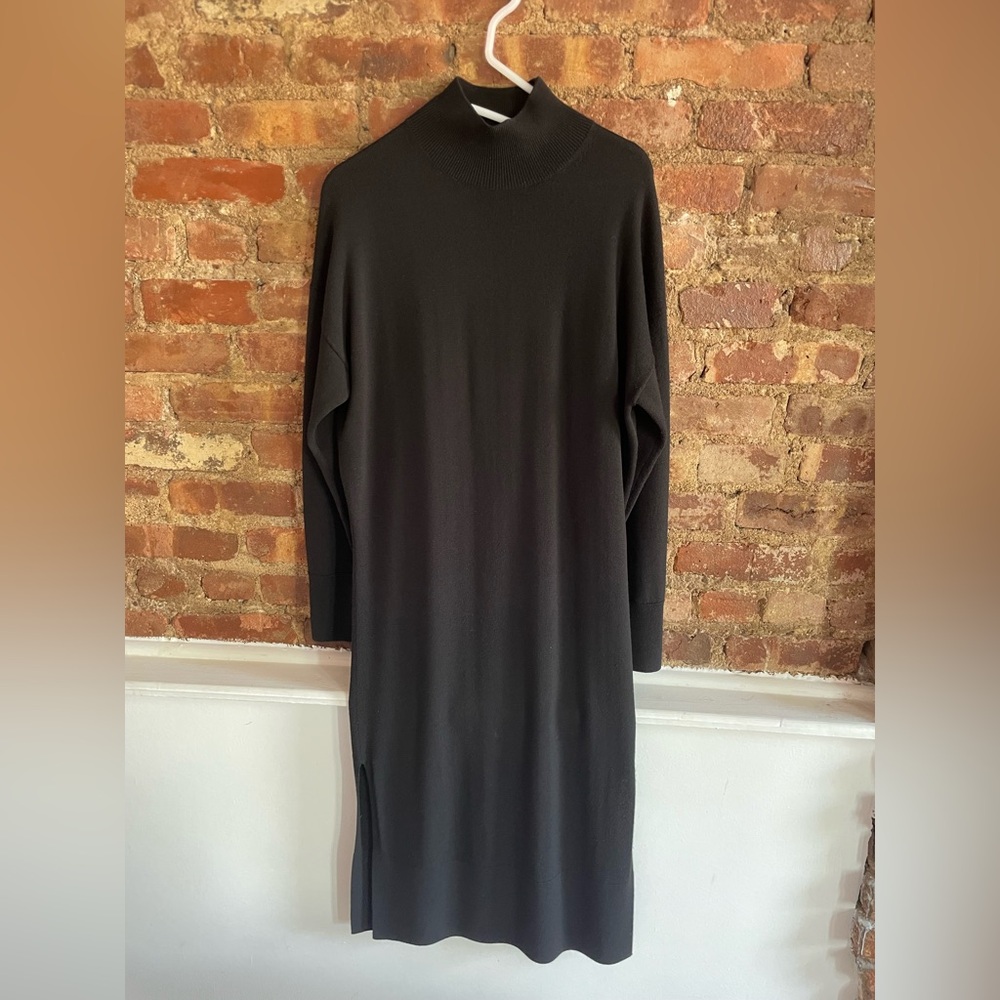COS 100% Wool Turtleneck Dress